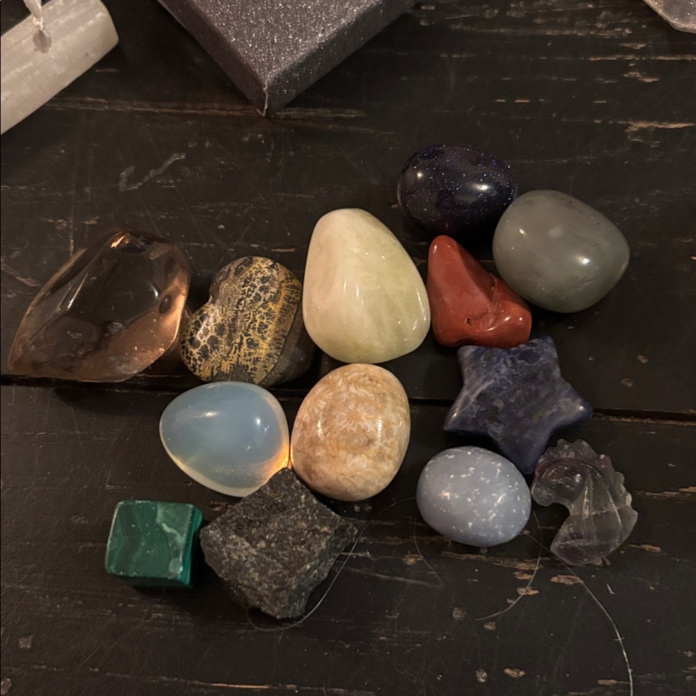Assorted Polished Gemstones Collection